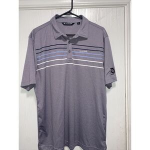 Travis‎ Mathew Polo Shirt Large Men's Golfing Casual Short Sleeve